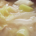 あゆたっくん's cooksnap of when they made ☆白菜・油揚げ・ネギのお味噌汁☆.