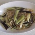 きらり流れ星's cooksnap of when they made ナスの和風パスタ.
