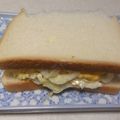 きらり流れ星's cooksnap of when they made 春キャベツとゆで卵のサラダサンド.