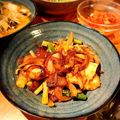 イシポン's cooksnap of when they made ♡メカジキとアスパラのピリ辛炒め♡.