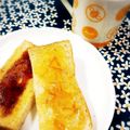 ふうはっちゃん's cooksnap of when they made マーマレードとピーナッツバタートースト.