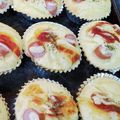 3Peimama's cooksnap of when they made HMで簡単！惣菜カップケーキ.