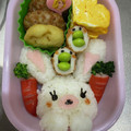 クックCMUO6U☆'s cooksnap of when they made ＊キャラ弁＊　うさぎのモフィ♥.