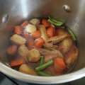 ebipeco's cooksnap of when they made 圧力鍋でとろける！手羽先とさといもの煮物.