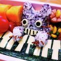 chepod's cooksnap of when they made キャラ弁*トトロ弁当★.