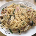 幽波〜ゆうは〜's cooksnap of when they made キノコとほうれん草の和風パスタ.