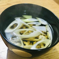 ボブナナ's cooksnap of when they made 旨味が凄い！舞茸とねぎのお吸い物★.