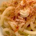 MULA's cooksnap of when they made ランチうどん(´Д`)おかかマヨ.