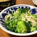 まなポコ's cooksnap of when they made 【ネギとブロッコリーのナムル】旨いよ.