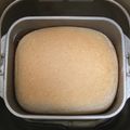 ひまわりころりん's cooksnap of when they made ダイエット約50%全粒粉どっしり食パン.