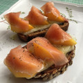 伊達こまち's cooksnap of when they made 柿と生ハムとチーズのトースト.