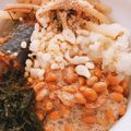 seacomet's cooksnap of when they made ぶっかけ冷やしおろし納豆讃岐うどん！.
