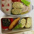 ゆこひな's cooksnap of when they made お弁当に♪お好み焼き風☆卵焼き.