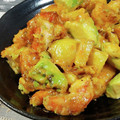 ちゃみあかGO's cooksnap of when they made エビとアボカドのマヨ炒め.