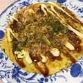 miduh's cooksnap of when they made 究極のダイエット！お好み焼き！.