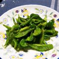 可笑しな国のアリス's cooksnap of when they made ピーマンだけなのに美味しい炒めもの♪.