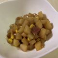 papikun's cooksnap of when they made ポテトとコーンのホットサラダ☆バター醤油.