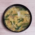 アクセル☆'s cooksnap of when they made キャベツとにらのお味噌汁.