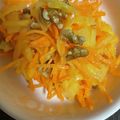 クックH86AFM☆'s cooksnap of when they made にんじんと柿のマリネサラダ.