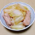 ルイボスミルクティー's cooksnap of when they made 鶏もも肉と白菜の炊いたん.