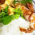 megu_xxx's cooksnap of when they made お弁当に♡海老のベーコン巻き.