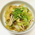azbjbn's cooksnap of when they made ズボラ一発☆　白菜と油揚げと春雨の中華煮.