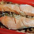 まやしゅうまま's cooksnap of when they made ルクエで時短！鮭ときのこの簡単レンジ蒸し.