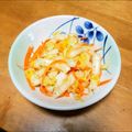 かしゅみん♡'s cooksnap of when they made 白菜と人参のさっぱり中華風サラダ.