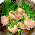 あい♪らんど's cooksnap of when they made 鮭の白子　簡単に５種類.