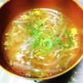 めみたん☆'s cooksnap of when they made うちのお味噌汁 豚ひき肉＆もやし＆コーン.