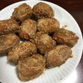 chi−ちゃん's cooksnap of when they made 簡単☆焼肉のタレで肉巻きおにぎり.