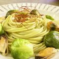 ばぢこ's cooksnap of when they made 芽キャベツとムール貝の酒蒸し.