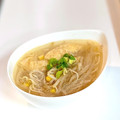 かっちゃん杉's cooksnap of when they made 薄揚げともやしの中華風スープ♡.