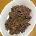 ☆hiroppy☆'s cooksnap of when they made 牛肉のタレ焼き風【レンジで3分】.