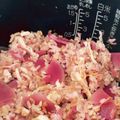 もものすけのまま's cooksnap of when they made 紅芯大根の炊込みご飯＆塩レモンの浅漬け.