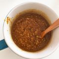 ゆかりりりー's cooksnap of when they made 簡単レンジ朝食/カレーオートミール.
