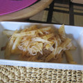 Eye candy's cooksnap of when they made じゃが芋とつき蒟蒻の炒め物.