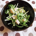 ﾁｲﾁｬﾝﾏﾏ's cooksnap of when they made 水菜とかまぼこのわさびマヨネーズ和え.