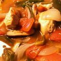 poteko11's cooksnap of when they made 低糖質&低脂質！鶏肉のトマト煮込み.