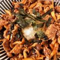 クックTCP8MF☆'s cooksnap of when they made 豚バラとしめじのポンズ煮.
