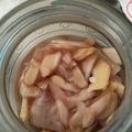 るんマリ's cooksnap of when they made きれいなピンク色になる甘酢生姜の作り方.