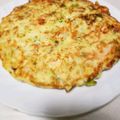 むーみおぱす's cooksnap of when they made ふわふわ！白菜と豆腐のお好み焼き.