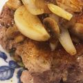 ルッキニャン's cooksnap of when they made 絶品！豚肩ロースのソテー　玉ねぎソース.