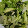 クックEKELXT☆'s cooksnap of when they made レタスとわかめのサラダ.