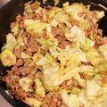 クック0IAWFH☆'s cooksnap of when they made キャベツとひき肉炒め.