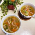 kpえもん♪'s cooksnap of when they made 白菜大量消費！超簡単コンソメスープ.