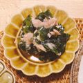 bacha3's cooksnap of when they made わかめとツナをポン酢で！.