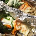 ∞らら∞'s cooksnap of when they made たらの　マヨチーズ　ホイル焼き.