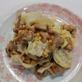 さくらんぼ～～'s cooksnap of when they made 豚こま切れ肉とキャベツのオイスター炒め♪.