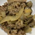 半熟王子's cooksnap of when they made ナスと牛肉のオイスター味噌炒め.